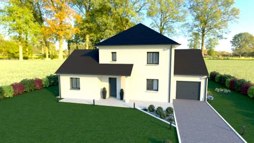 Modèle de maison individuelle 120m² 4 chambre(s)